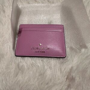 Kate Spade Lavender Card Holder